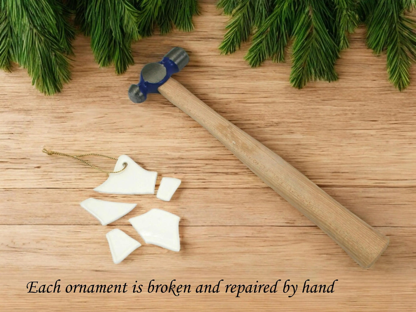 Star Shaped Kintsugi Ornament Kintsugi Reborn