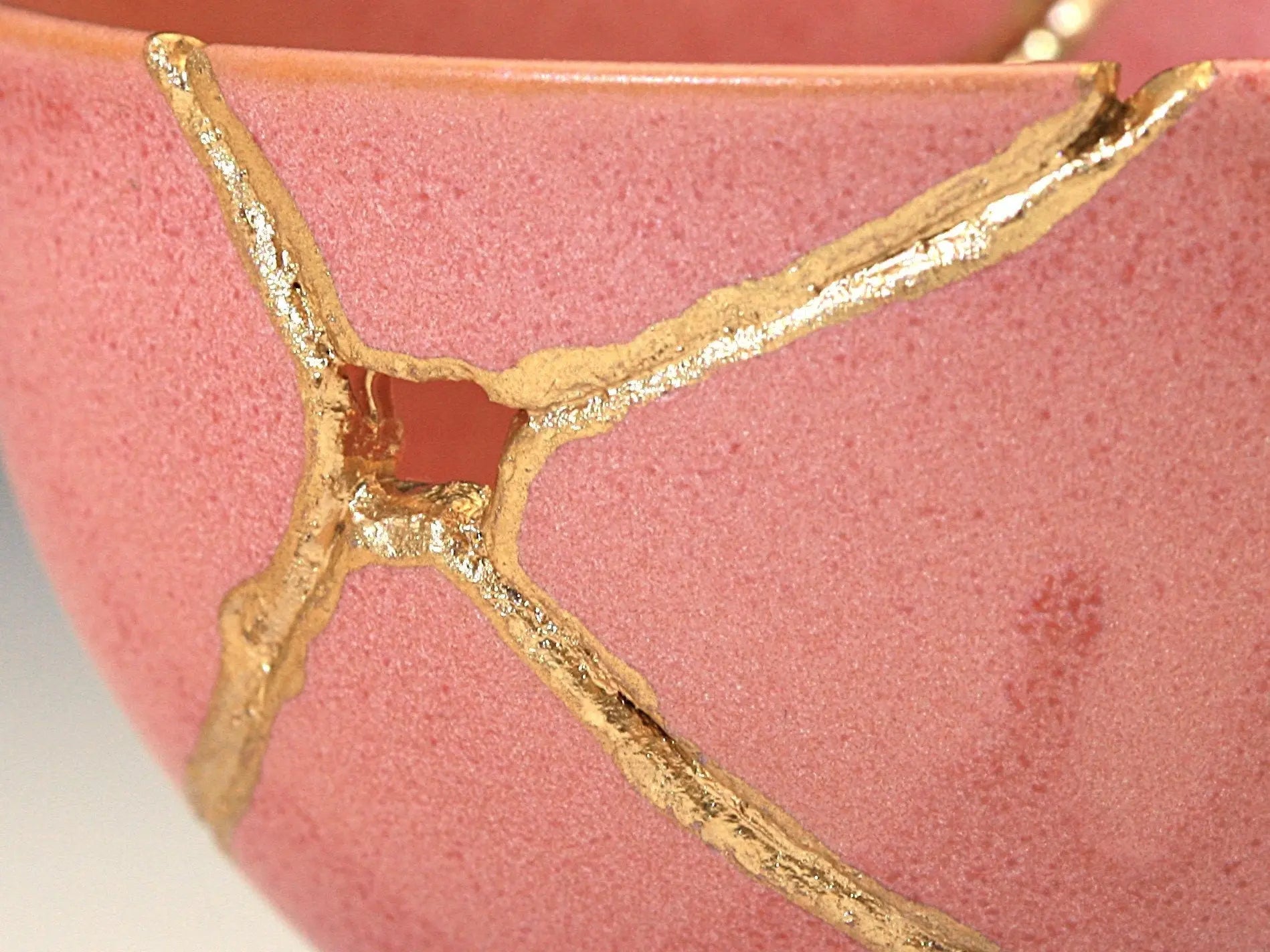 Small Pink Kintsugi Teacup Kintsugi Reborn