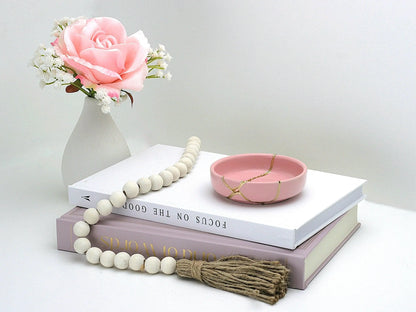 Small Pink Kintsugi Dish Kintsugi Reborn