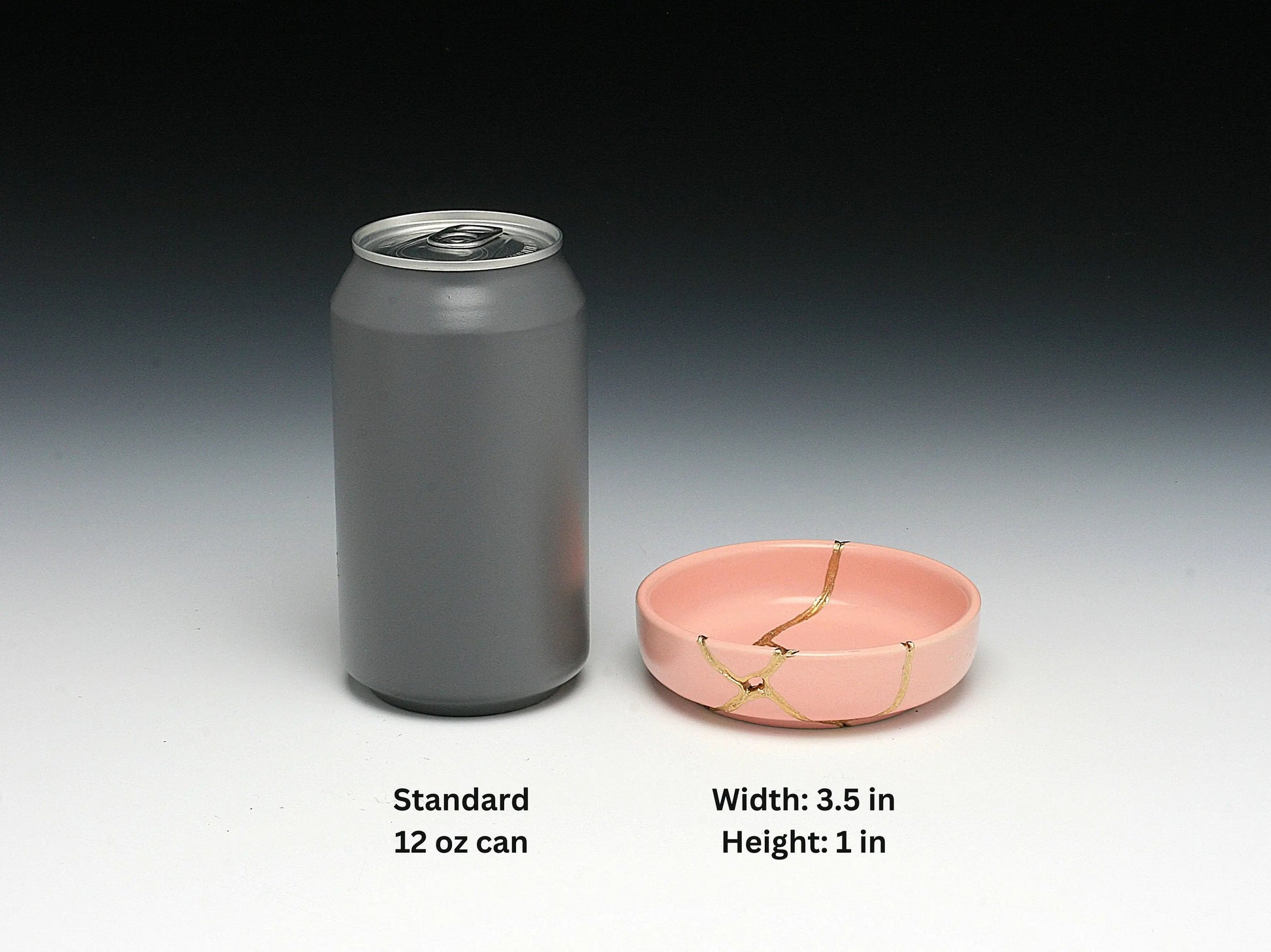 Small Pink Kintsugi Dish Kintsugi Reborn