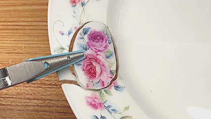 Graceful Flowers Kintsugi Necklace